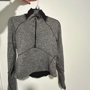 Lululemon Athletica Gray Quarter-Zip